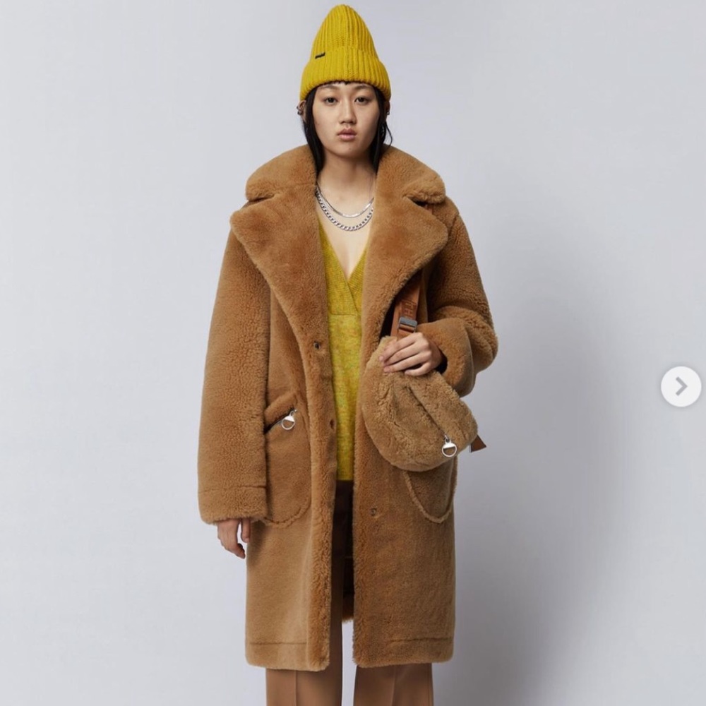 NWT Arrivals koda M fabulous shearling coat